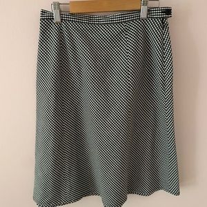 brooks brothers gingham skirt